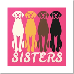 Canine Quartet Sisters Posters and Art